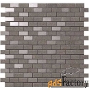 мозаика atlas concorde kone grey mosaico brick 30.4x30.4