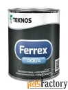 teknos ferrex aqua (10 л серая )