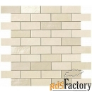 9emw мозаика ewall collection white minibrick 30х30