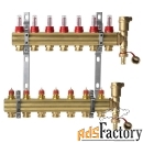 комплект коллекторов danfoss fhf-7f set, 7 выходов (088u0727)