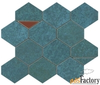 atlas сoncorde италия 29,4*25,8 blaze verdigris mosaico nest плитка ке