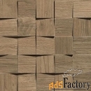 мозаика atlas concorde axi brown chestnut mosaico 3d 35x35