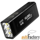 фонарь туристический nitecore tm10k (17683) black