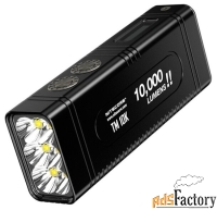 фонарь ручной nitecore tm10k черный лам.:светодиод.x1 (17683)