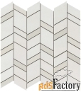 мозаика atlas concorde (италия) mek light mosaico chevron wall 305x305