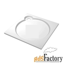 душевой поддон cezares tray tray-s-a-100-56-w