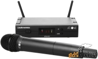 audio-technica atw13f радиосистема, 4 4 канала uhf с ручным динамическ