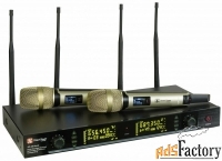 dp technology wireless dp-220 vocal двухканальная вокальная радиосисте