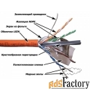 lan-6aftp-lszh lanmaster кабель lanmaster ftp, 4 пары, кат. 6a, с пере