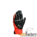 перчатки dainese 4-stroke 2 black/fluo-red l