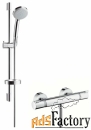 душевой набор (гарнитур) hansgrohe croma 100 27032000 хром