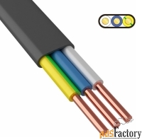 кабель силовой ввг-пнг(а) 3x6 мм², rexant, гост {01-8214-3} (100 м.)