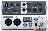 внешняя звуковая карта presonus firestudio mobile