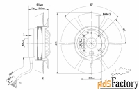 вентилятор осевой ebmpapst a2d170aa0402