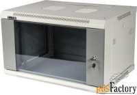 шкаф настенный lanmaster pro, 12u 600x800, стеклянная дверь (twt-cbwpg