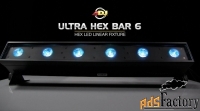 american dj ultra hex bar 6 светодиодная панель