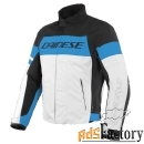 мотокуртка dainese saetta d-dry текстильная 61c white/performance-blue