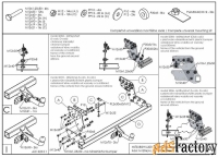 фаркоп оцинкованный mitsubishi l200 1996-2006, 2006-2015, 2015- съемно