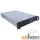 корпус серверный 2u procase es206s-sata3-b-0 (6 sata iii/sas 6gbit hot