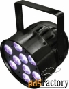 eurolite led par-56 rgb 5mm, short, black светодиодный прожектор(151 l