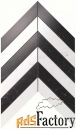 керамическая мозаика мозаика atlas concorde marvel stone chevron cold 