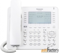 voip-телефон panasonic kx-nt680ru белый