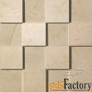 мозаика atlas concorde marvel beige mosaico 3d 30x30