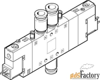 распределитель с электроуправлением festo cpe18-m3h-5/3bs-qs-8