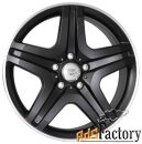 колесный диск wsp italy w775 9.5x20/5x130 d84.1 et50 dull black full p