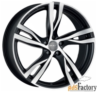 колесный диск mak stockholm 8.5x19/5x112 d66.45 et32 ice black