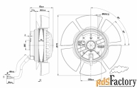 вентилятор осевой ebmpapst a2e170af2301