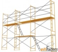 леса строительные лрсп-300 d-42 мм 2х27, без настила