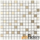 мозаика ragno bistrot mosaico calacatta michelangelo 40х40 (r4zu), м²