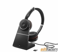 компьютерная гарнитура jabra evolve 75+ uc stereo