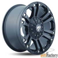 колесный диск buffalo bw-778 9x18/5x139.7/150 d110.5 et12 matte black