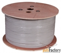 кабель витая пара rexant sstp 4pr 23awg, cat7, бухта 305 м