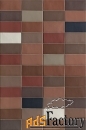 плитка керамогранит mutina lane bolp03 lane poly terracotta 7,9 x 16 (