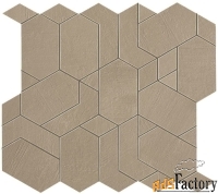 керамогранит atlas concorde boost pro clay mosaico shapes 31x33.5