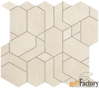 керамогранит atlas concorde boost pro ivory mosaico shapes 31x33.5