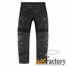 мотоштаны icon contra2™ pant leather / штаны / черный