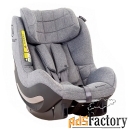 автокресло группа 1 (9-18 кг) avionaut aerofix rwf, grey melange