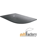 поддон для душа rgw stone tray st/al-g 80x120 графит