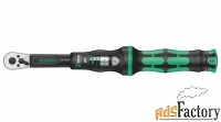 динамометрический ключ wera click-torque a 5 с трещоткой и реверсом we