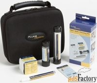 комплект fluke networks fiber optic cleaning kit (nfc-kit-case)