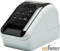 принтер brother ql-810w (ql810wr1), dk suppl 62 mm, 176 mm/sec, usb, w