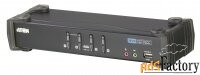 настольный kvm переключатель aten cs1764a / 4-портовый usb, dvi kvmp™-