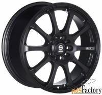 колесный диск sparco wheels drift 6.5x15/4x100 d68 et37 matt black