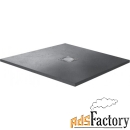 поддон для душа rgw stone tray st-g 90x90 графит