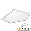 поддон cezares tray-s-p-100-56-w