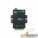 преобразователь moxa nport 5232-t 2 port rs-422/485,10/100 ethernt,t:-